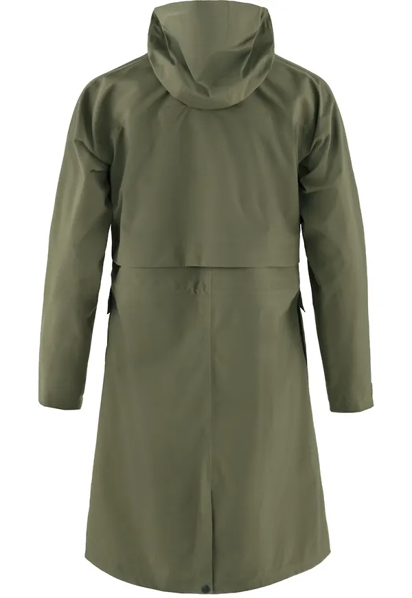 Fjällräven Women's Vardag Rain Parka Laurel Green