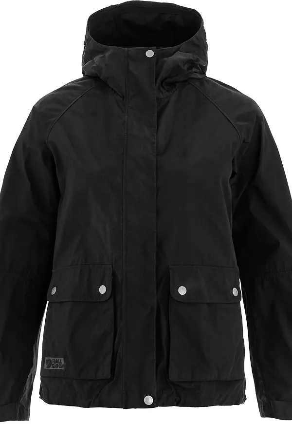 Fjällräven Women's Vardag Vindby Jacket Black