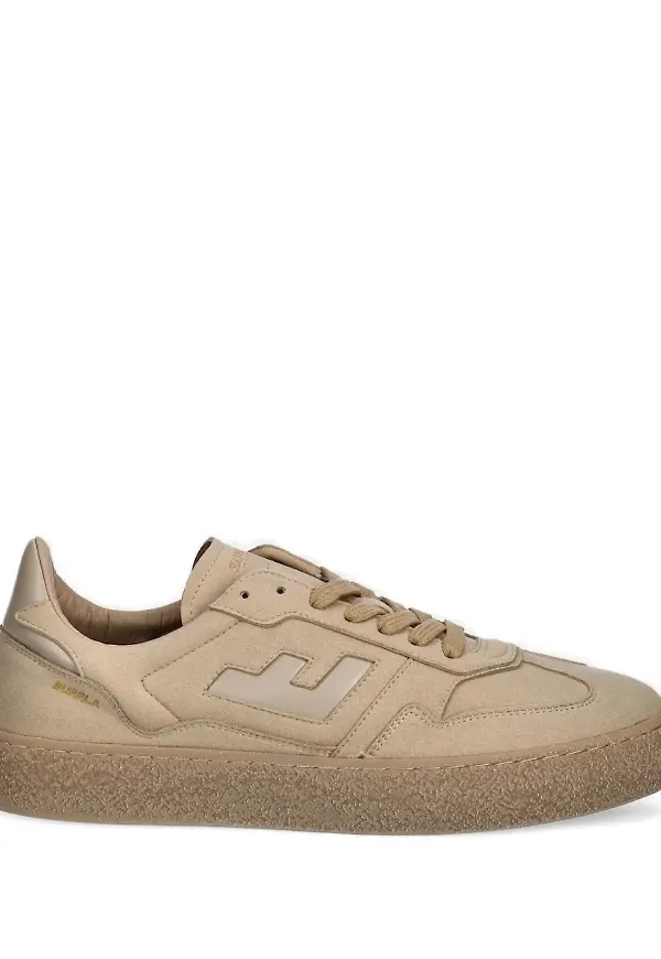 Flamingos sneakers i mocka - Brun