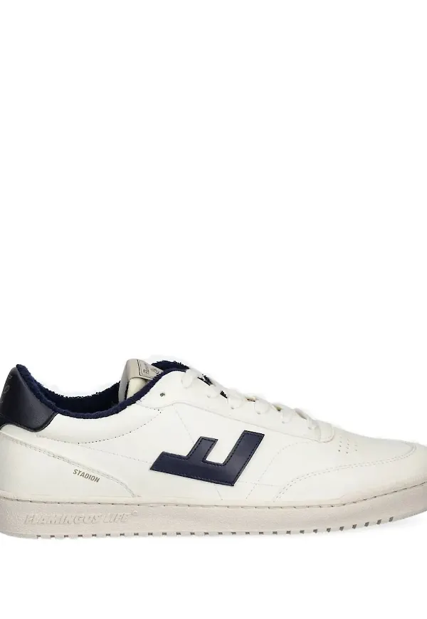 Flamingos sneakers med logotypdetalj - Vit