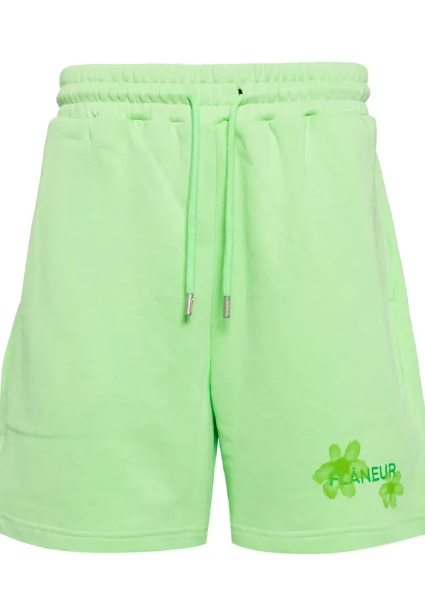 FLÂNEUR blommiga shorts - Grön