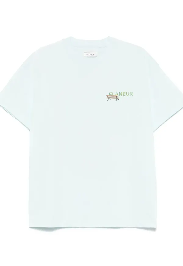 FLÂNEUR Lantern of Love t-shirt - Blå