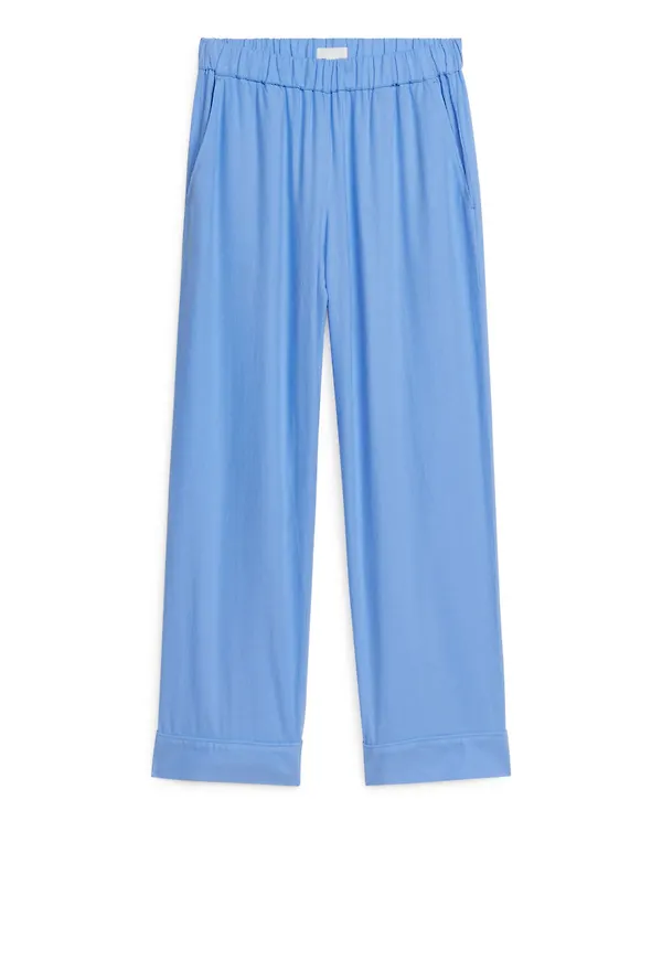 Flannel Pyjama Trousers - Blue