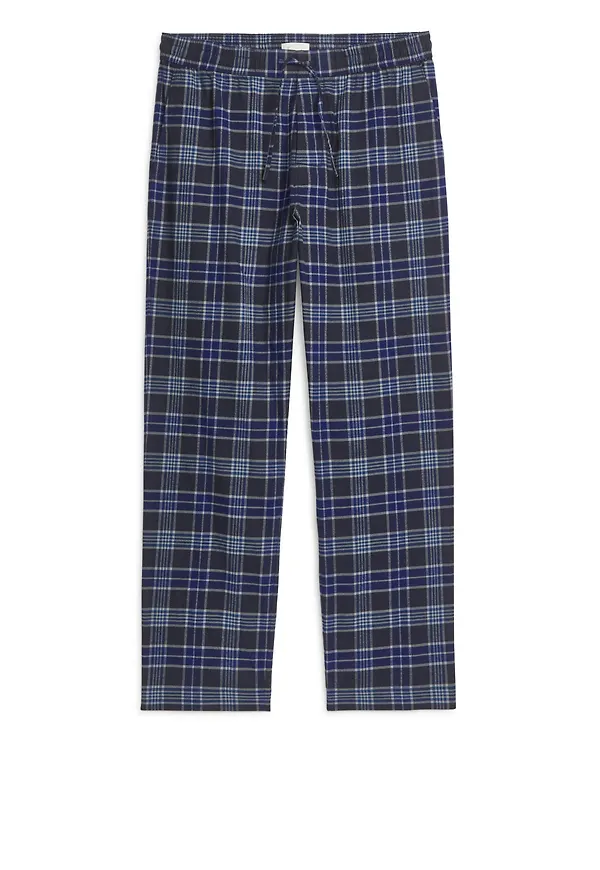 Flannel Pyjama Trousers - Blue
