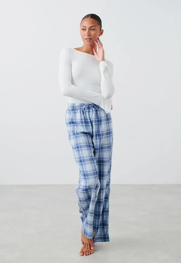 Flannel pyjamas trousers
