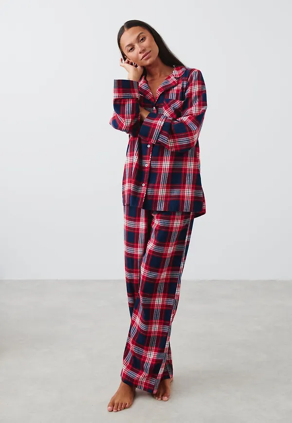 Flannel pyjamas trousers
