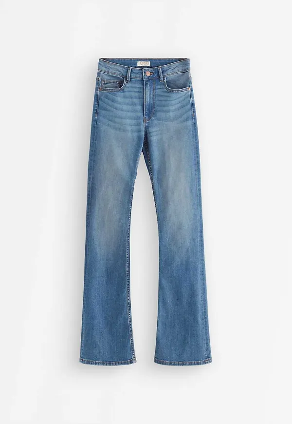 FLARE Karen stretch jeans med medelhög midja