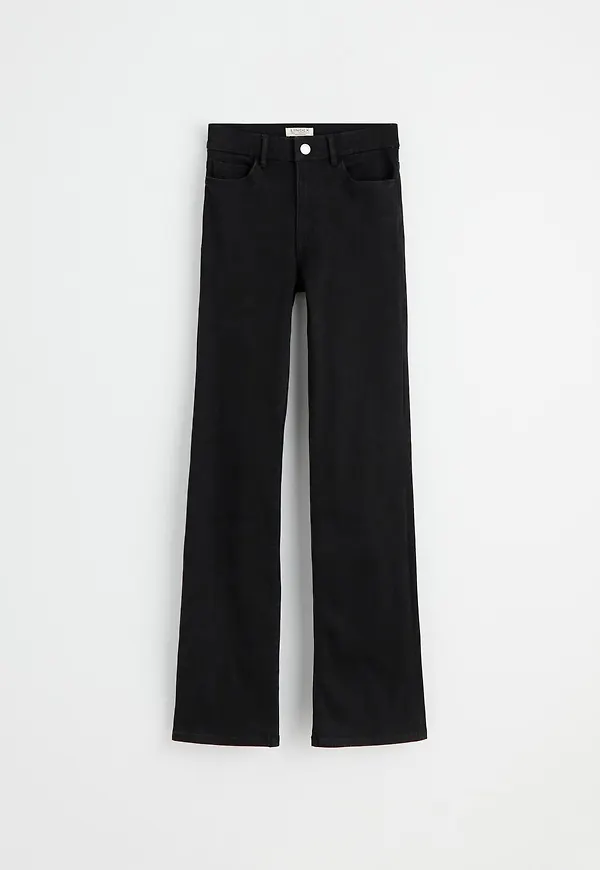 FLARE Mira extra långa jeans med superstretch