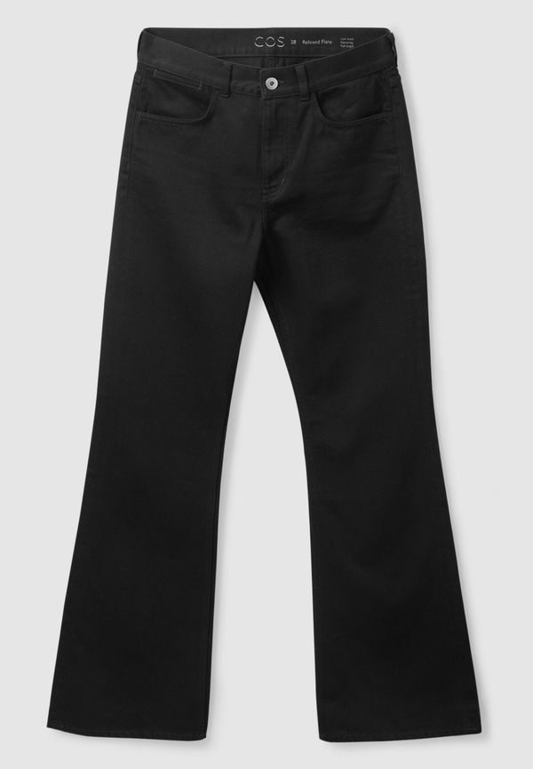 FLARED MID-RISE JEANS