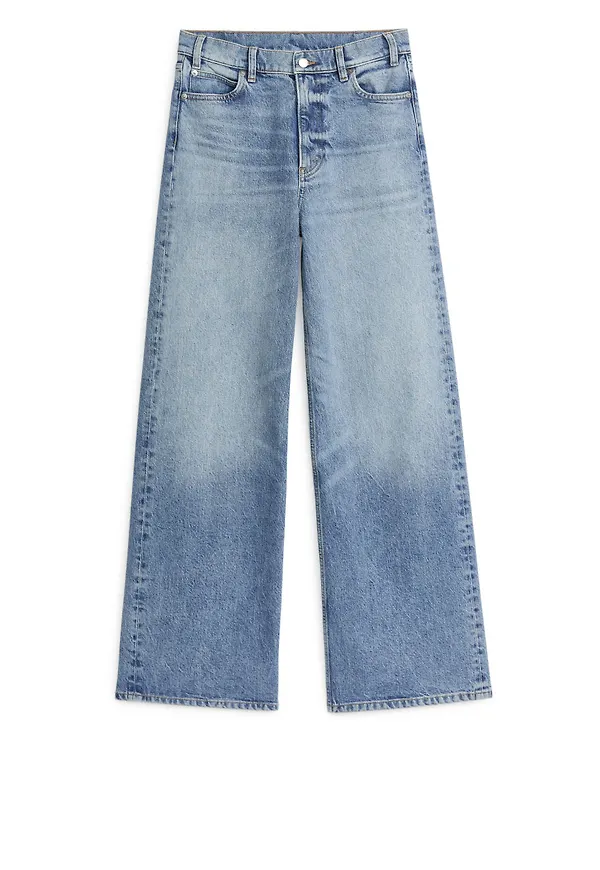 FLARED Stretch Jeans - Blue
