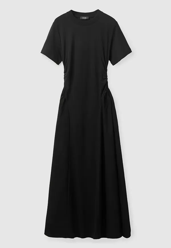 FLARED T-SHIRT DRESS
