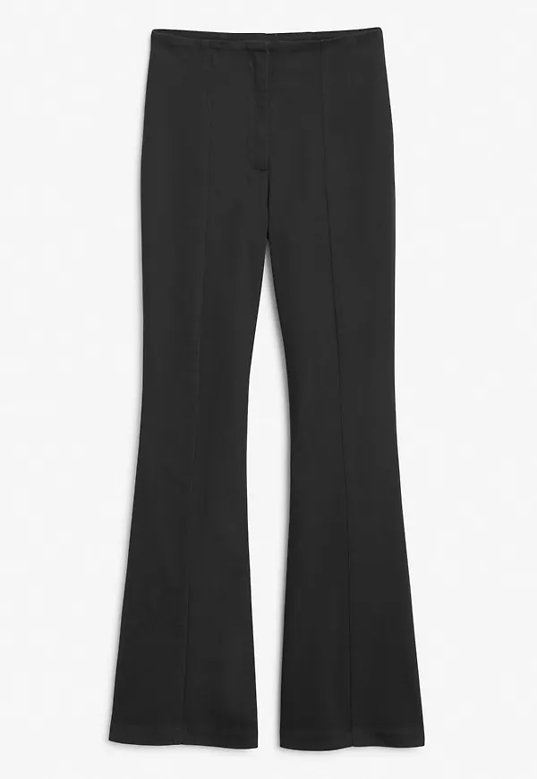 Flared trousers - Black