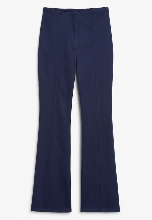 Flared trousers - Blue