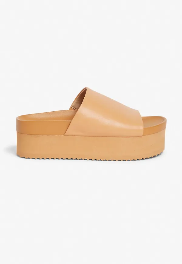 Flatform sandals - Orange
