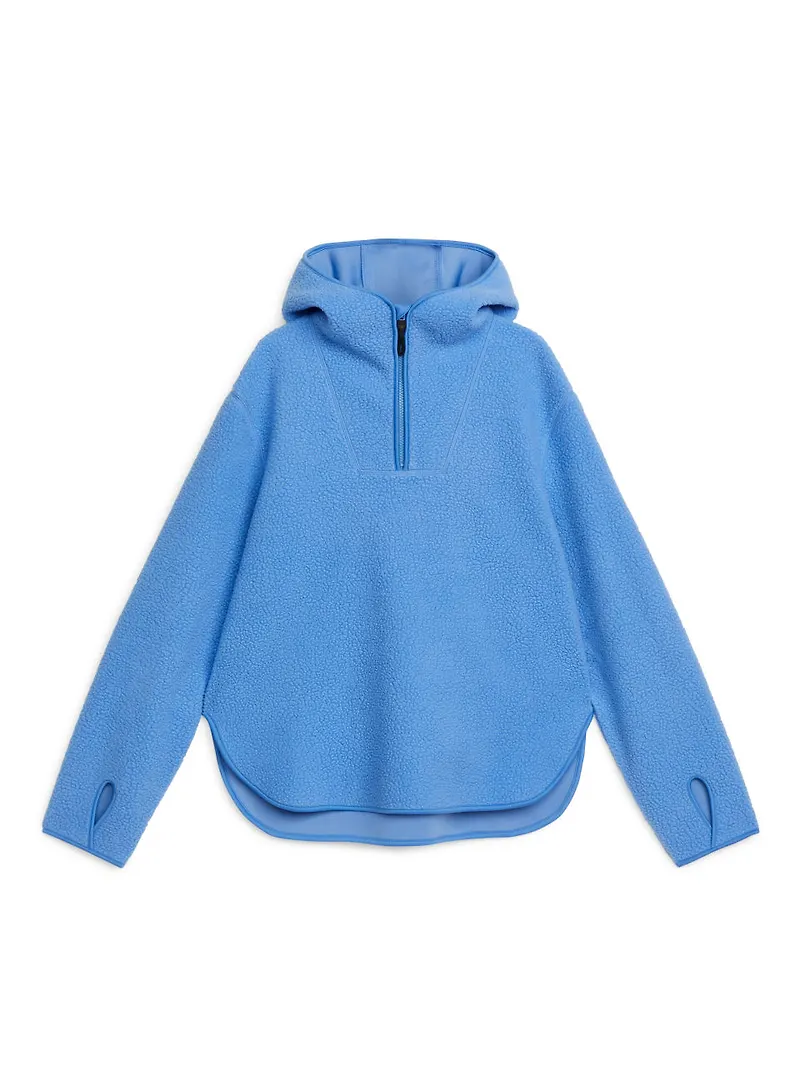 Fleece Hoodie - Blue