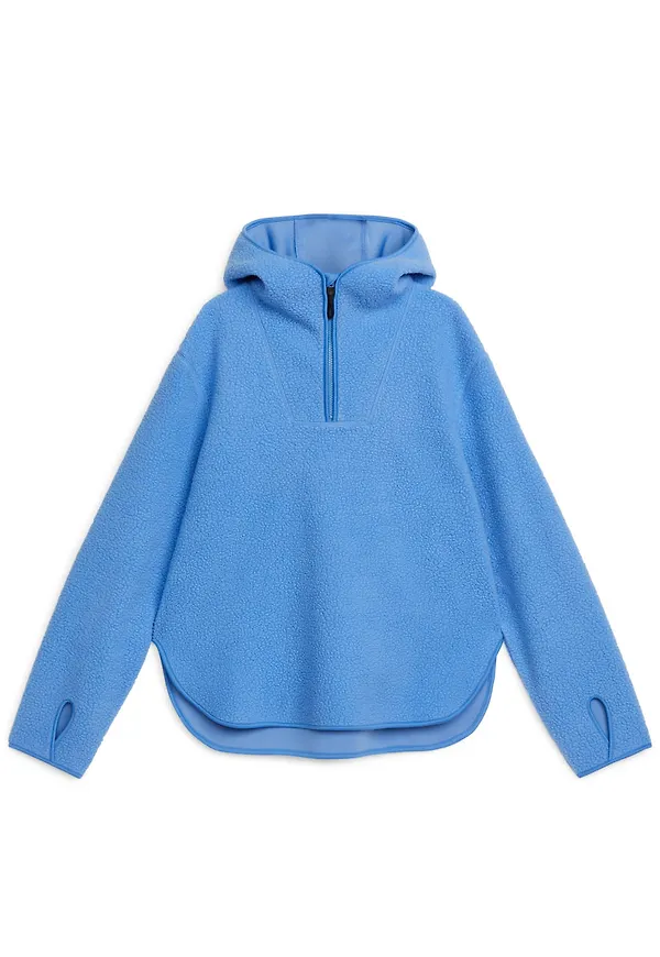 Fleece Hoodie - Blue