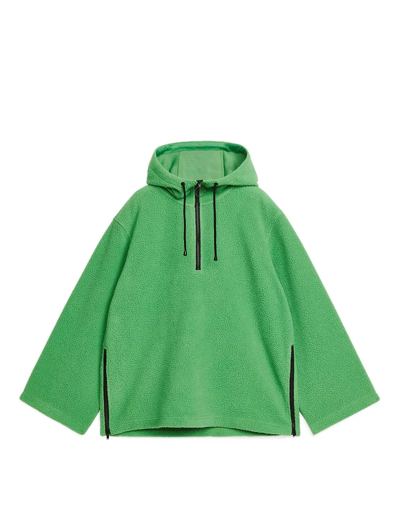 Fleece Hoodie - Green