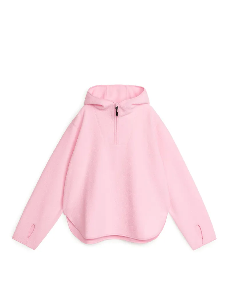 Fleece Hoodie - Pink