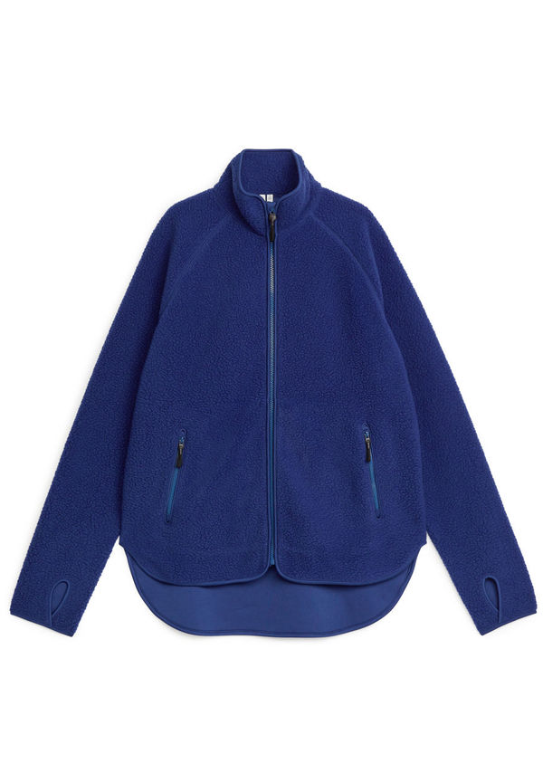 Fleece Zip Jacket - Blue
