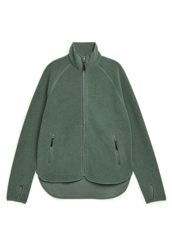 Fleece Zip Jacket - Green