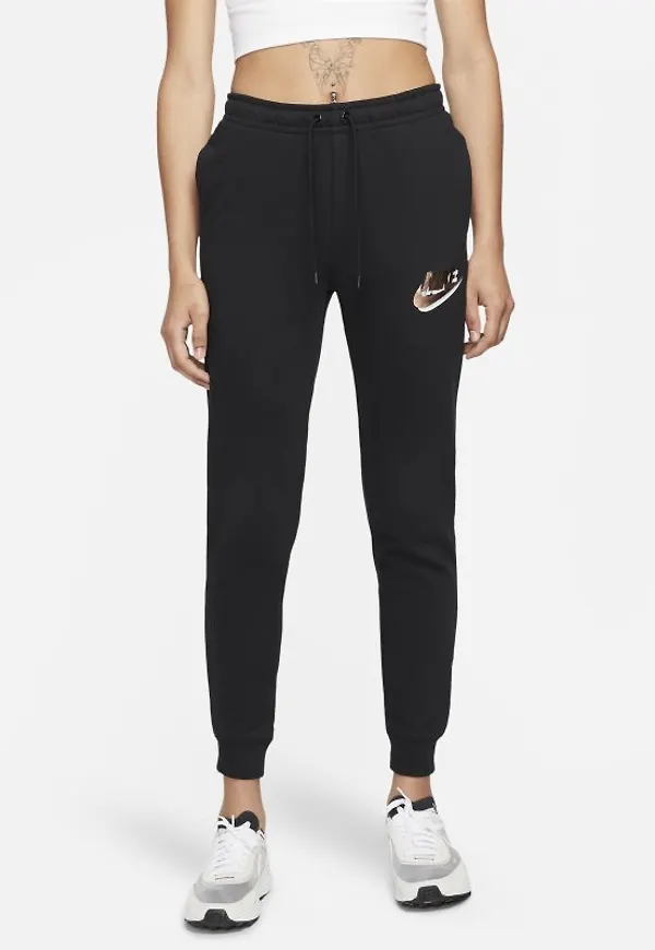 Fleecebyxor Nike Sportswear Essentials för kvinnor - Svart