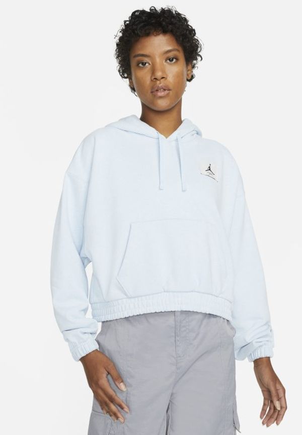 Fleecehuvtröja Jordan Essentials för kvinnor - Blå