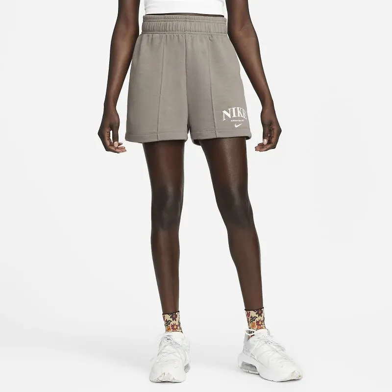 Fleeceshorts Nike Sportswear för kvinnor - Grå