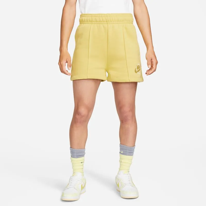 Fleeceshorts Nike Sportswear för kvinnor - Grön