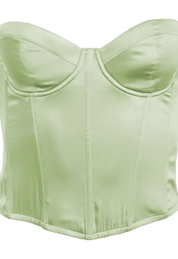 Fleur Du Mal Hamptons bustiertopp - Grön