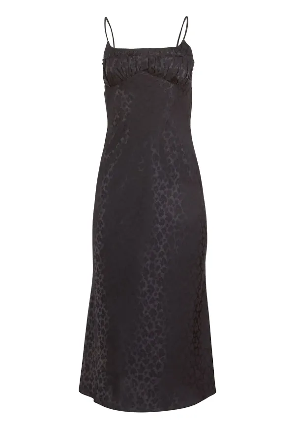 Fleur Du Mal klänning i jacquard - Svart