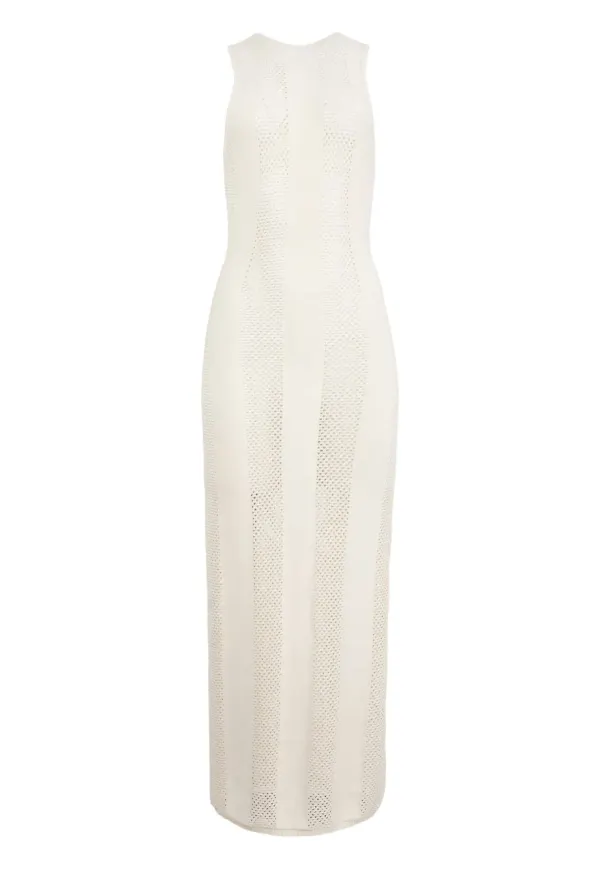 Fleur Du Mal Simone klänning - Vit – Farfetch