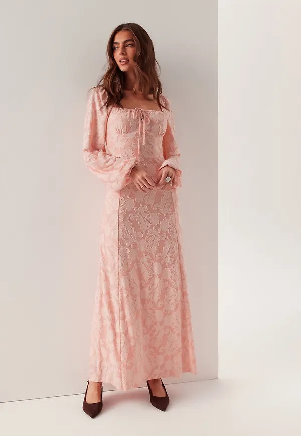 Floral Structure Dress