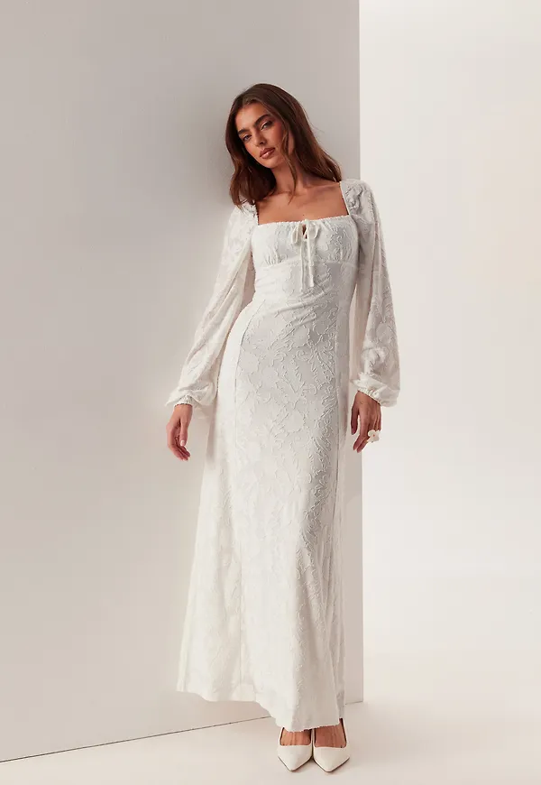 Floral Structure Dress – Bubbleroom