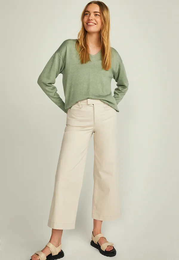 Floria wide chinos