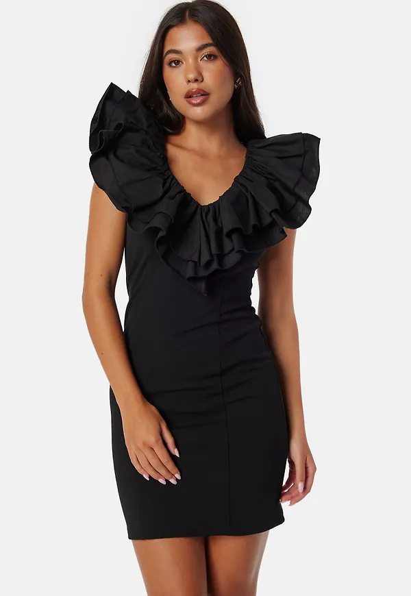 Flounce Short Dress
