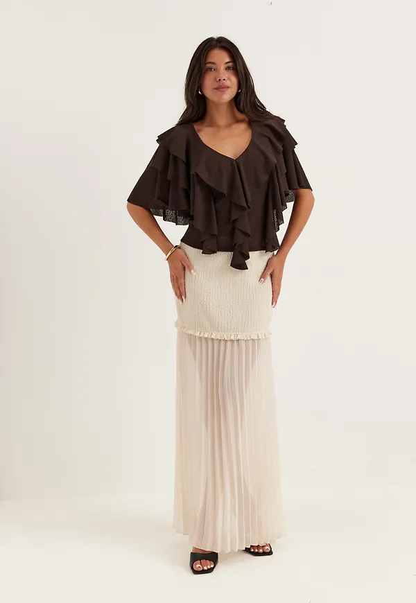Flounce Top