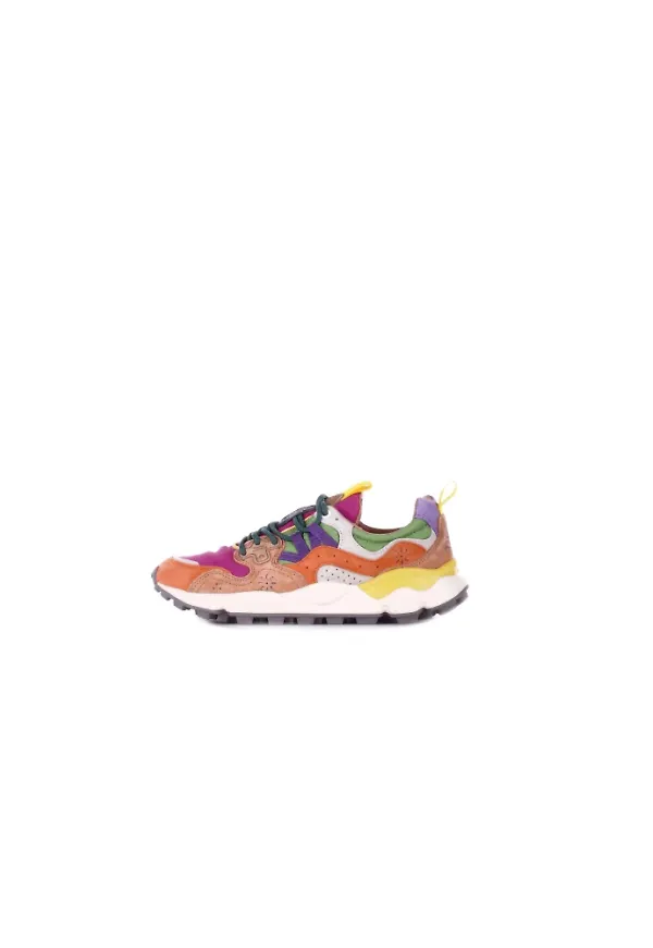 Flower Mountain, Skor, Dam, 36 EU, Mocka, Mocka Gummisula Sneakers