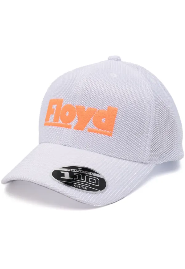 Floyd basebollkeps med logotyp - Vit
