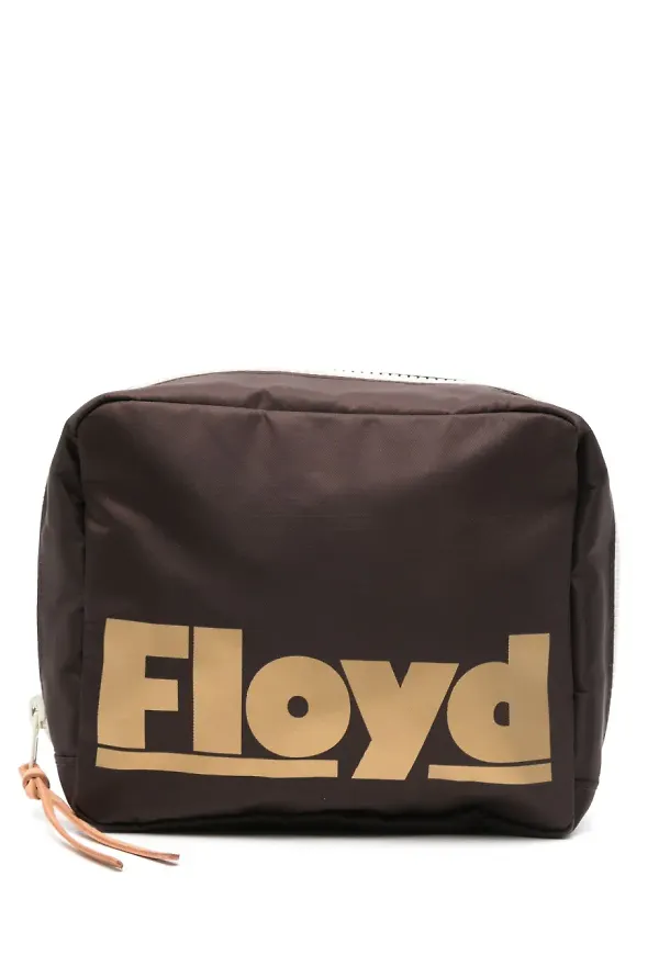 Floyd necessär med logotyp - Brun