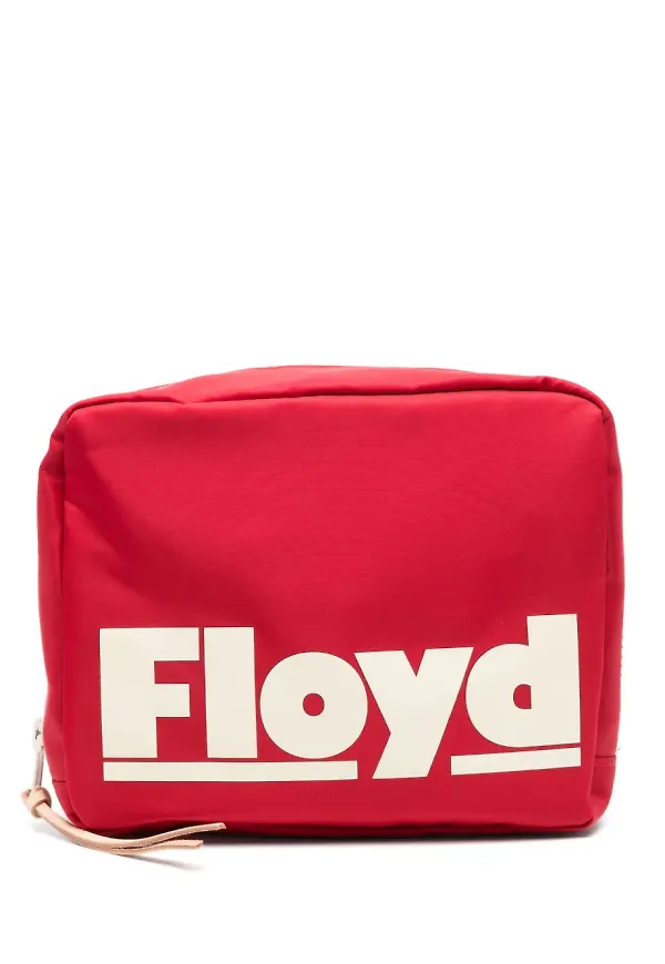 Floyd necessär med logotyp - Röd