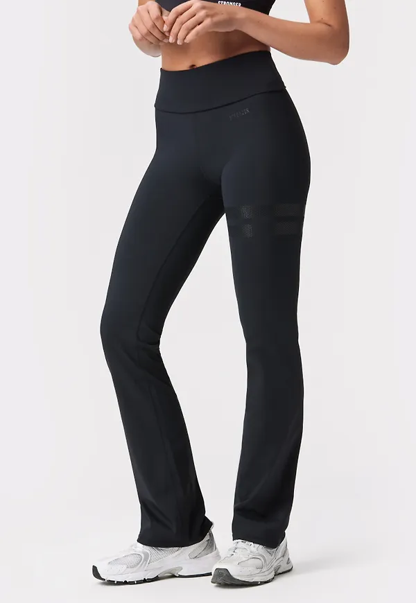 Fold Over Flared Tights