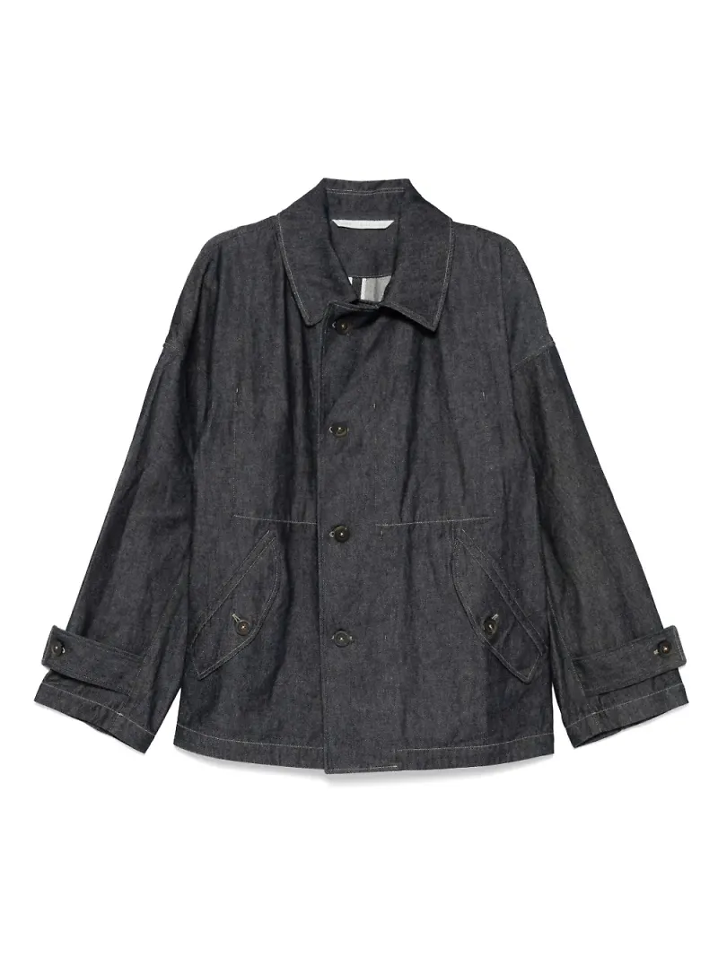 Forme D'expression blazer i denim - Blå