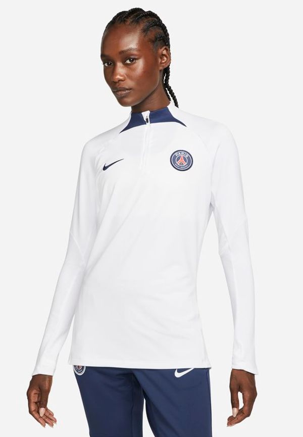 Fotbollsträningströja Paris Saint-Germain Strike Nike Dri-FIT för kvinnor - Vit