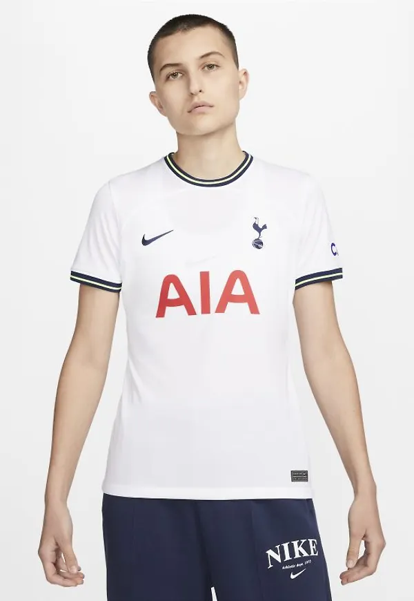 Fotbollströja Tottenham Hotspur 2022/23 Stadium NIke Dri-FIT (hemmaställ) för kvinnor - Vit
