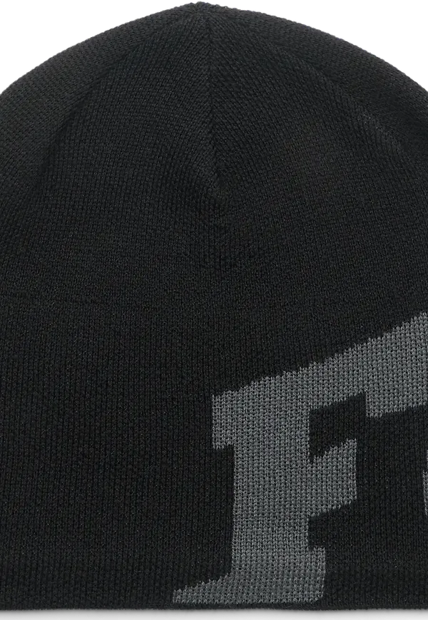 Fox F Head X Jacquard Beanie Black