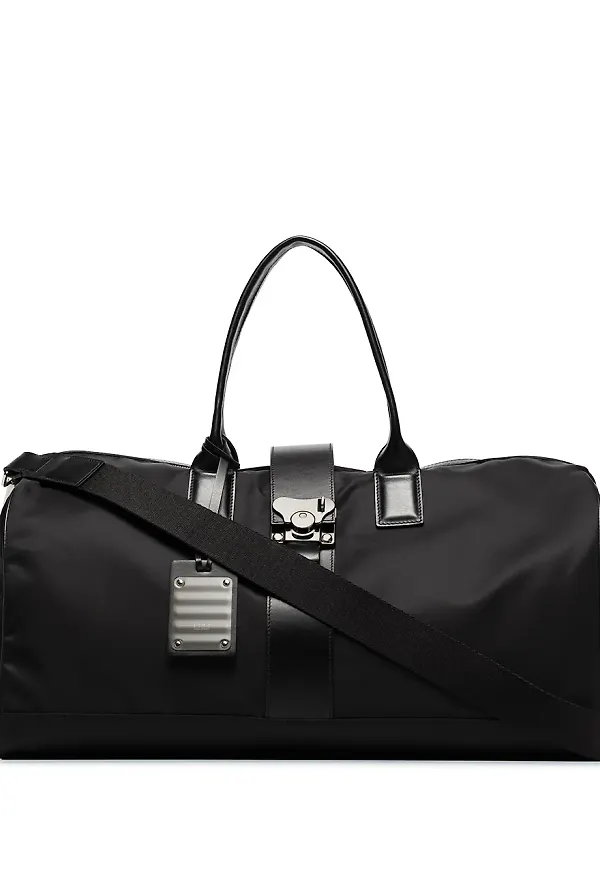 FPM Milano holdall-väska med fjäril - Svart