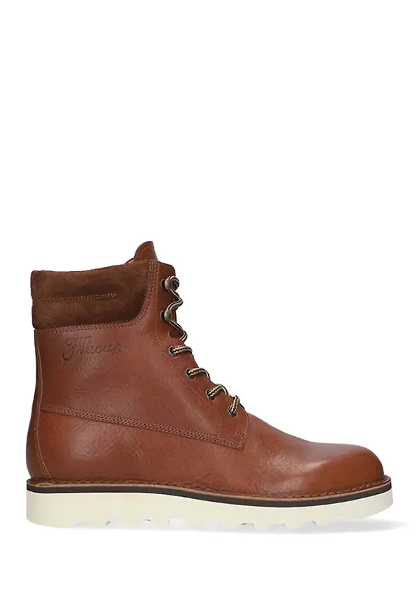 Fracap Explorer stövletter med mockapanel - Brun