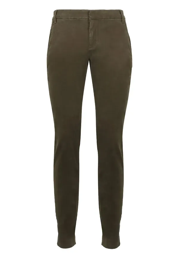 FRAME chinos med fickor - Grön