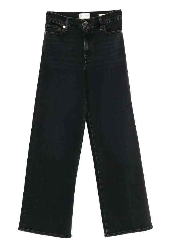 FRAME jeans med fem fickor - Svart