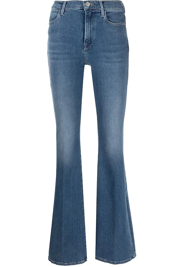 FRAME Le High flare-jeans - Blå
